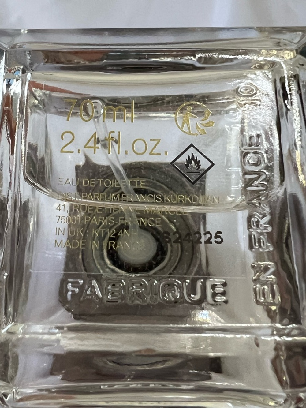 MAISON FRANCIS KURKDJIAN PARIS AQUA UNIVERSALIS  EAU DE TOILETTE  2.4 fl. oz. - Picture 7 of 7